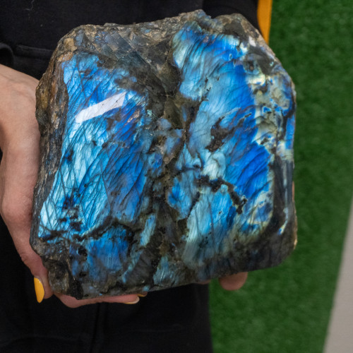 Extra Large Half Polished Labradorite #1