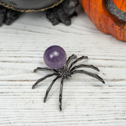 Amethyst Crystal Spider #1