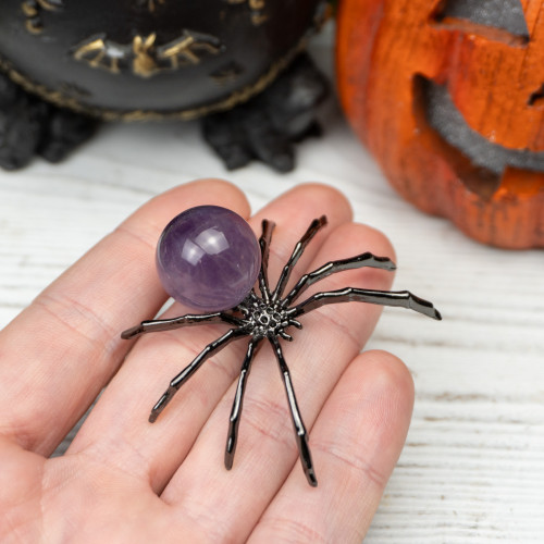 Amethyst Crystal Spider #1