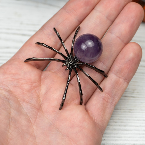 Amethyst Crystal Spider #1