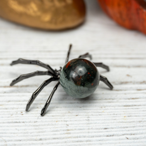Bloodstone Crystal Spider #1
