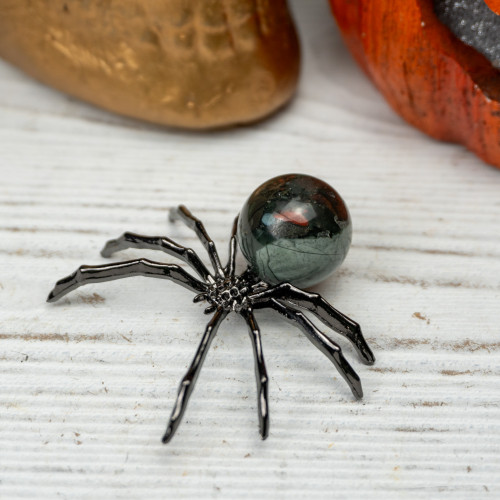 Bloodstone Crystal Spider #1