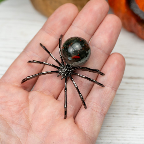 Bloodstone Crystal Spider #1
