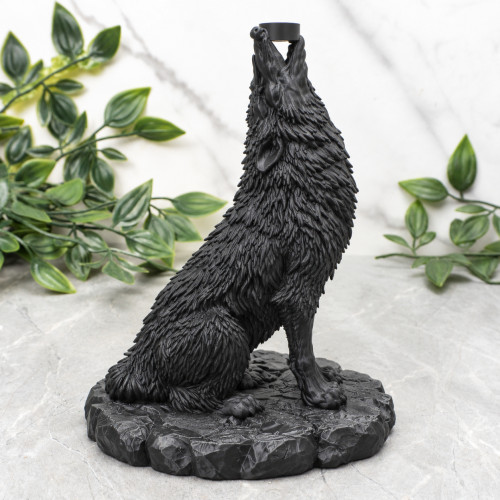 Howling Wolf Sphere Stand