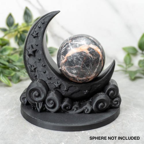 Crescent Moon Sphere Stand