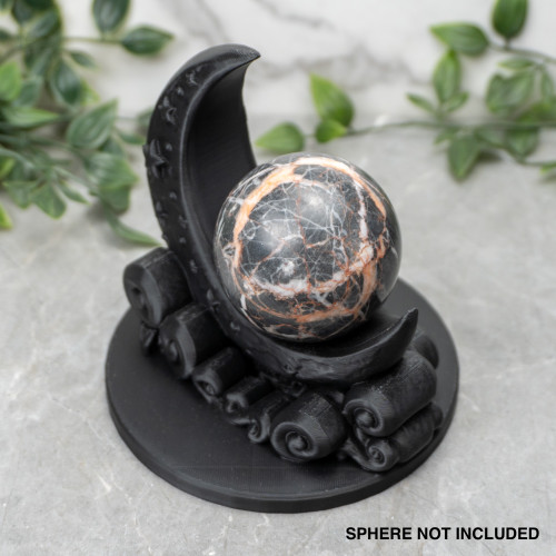 Crescent Moon Sphere Stand