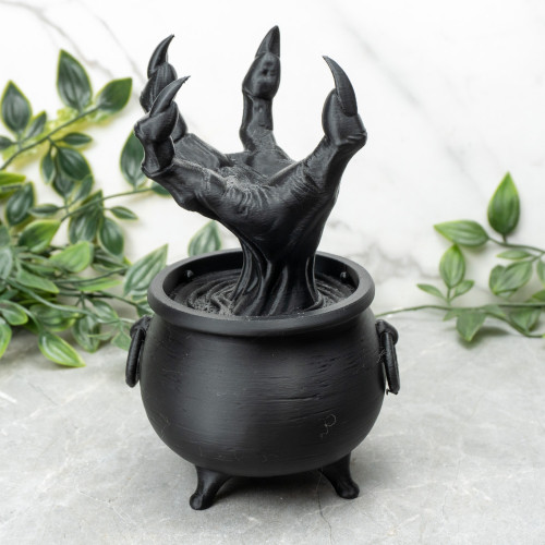 Monster Hand with Cauldron Sphere Stand