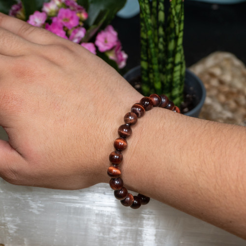 Red Tiger Eye Bracelet (8mm)