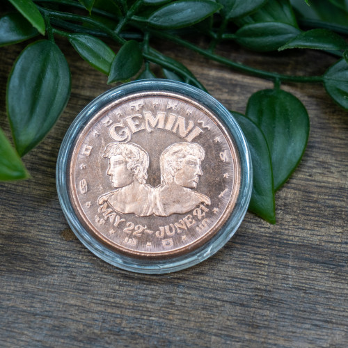 Gemini 1oz Copper Coin