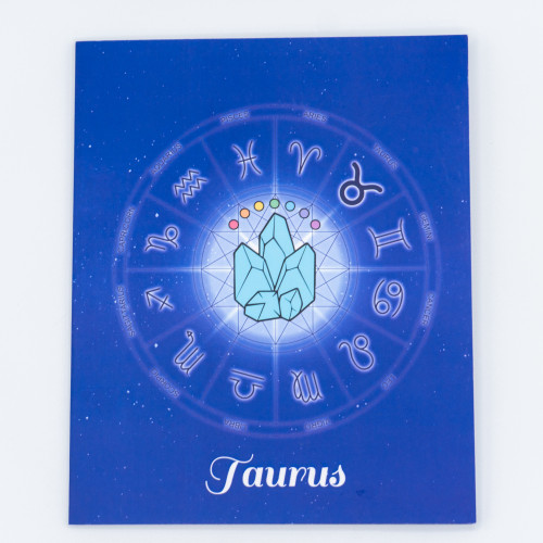 Taurus Popup Card