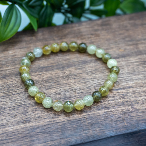 Green Garnet 8mm Bracelet