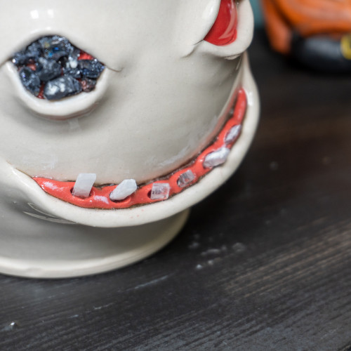 Rock Johnsen Galena & Calcite Crystal Mug #10