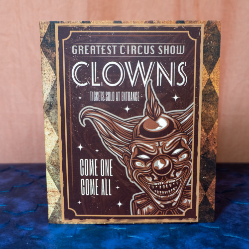 Evil Circus Popup Card
