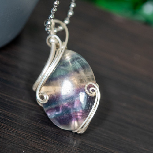 Fluorite Necklace #1