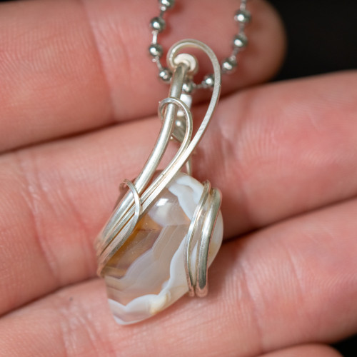 Agate Necklace #1