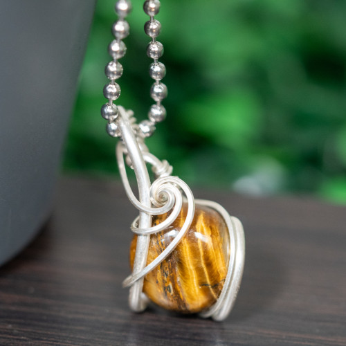 Tiger Eye Necklace #3