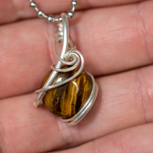 Tiger Eye Necklace #3