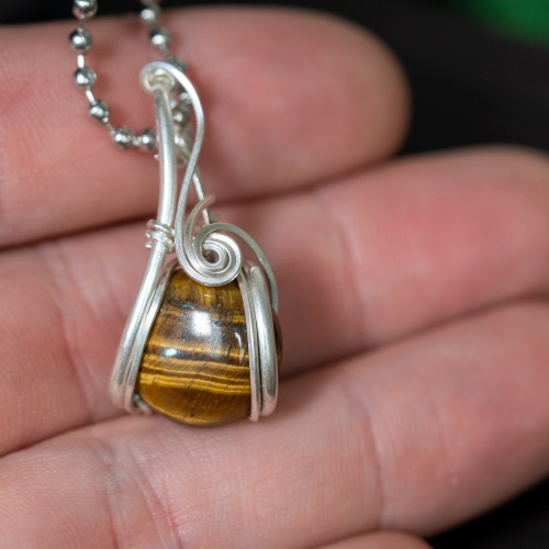 Tiger Eye Necklace #1