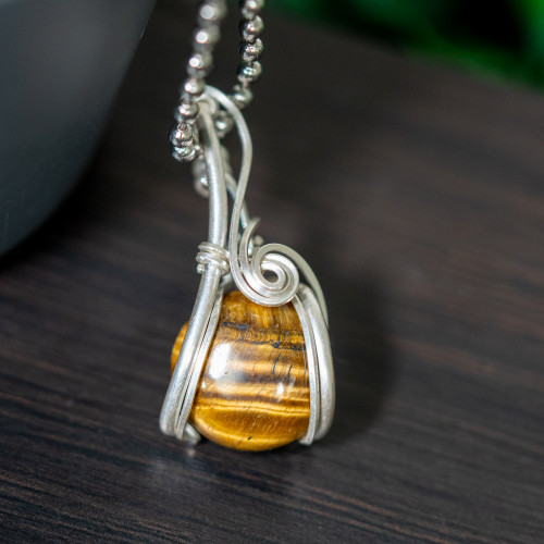 Tiger Eye Necklace #1