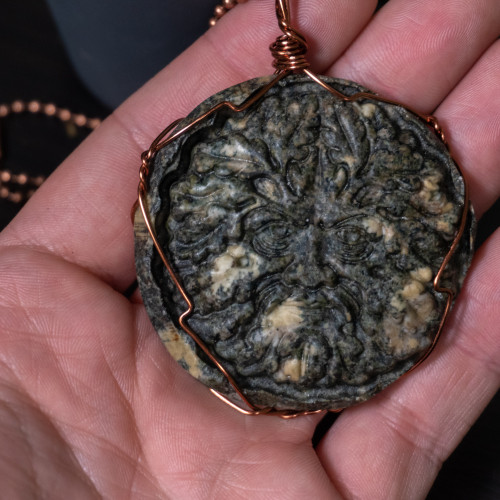 Greenman Necklace #2