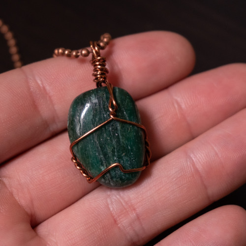 Fuchsite Necklace #1