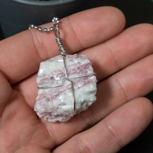 Pink Tourmaline Wrap #1