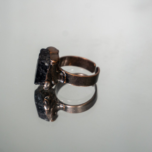 Black Tourmaline Ring #2