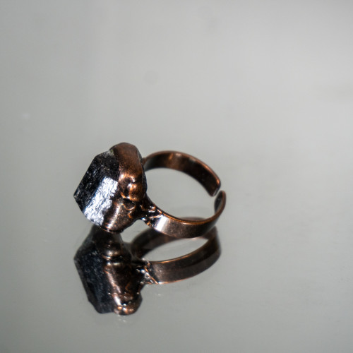 Black Tourmaline Ring #1