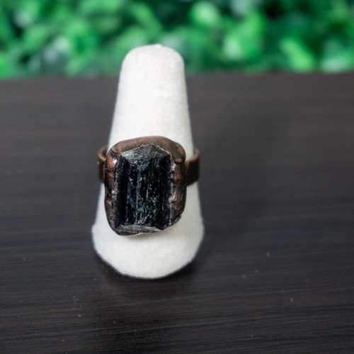 Black Tourmaline Ring #1