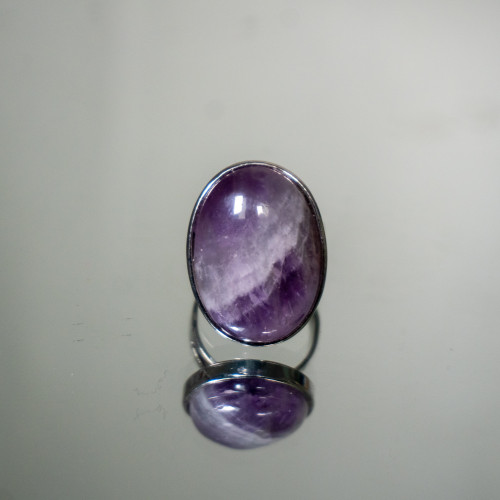 Chevron Amethyst RIng #1