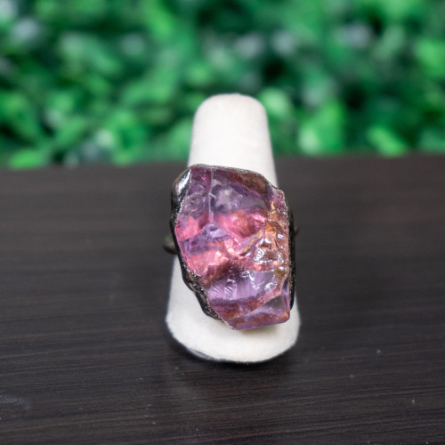 Moroccan Fire Amethyst Ring #1