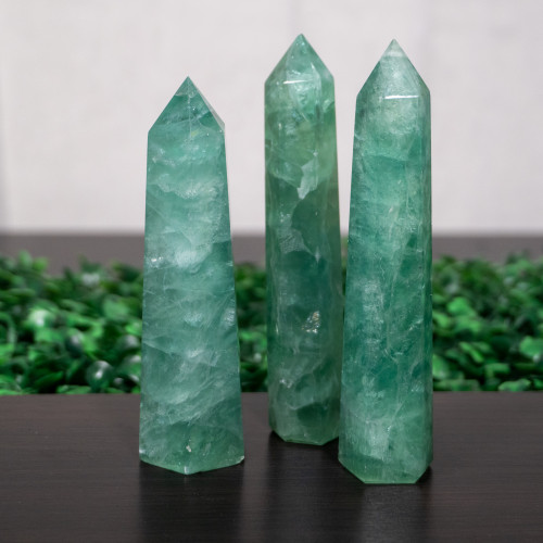 Green Fluorite Tower