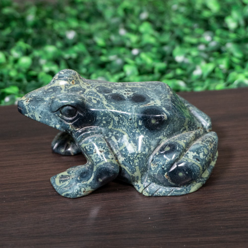 Kambaba Jasper Large Frog