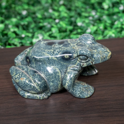 Kambaba Jasper Large Frog